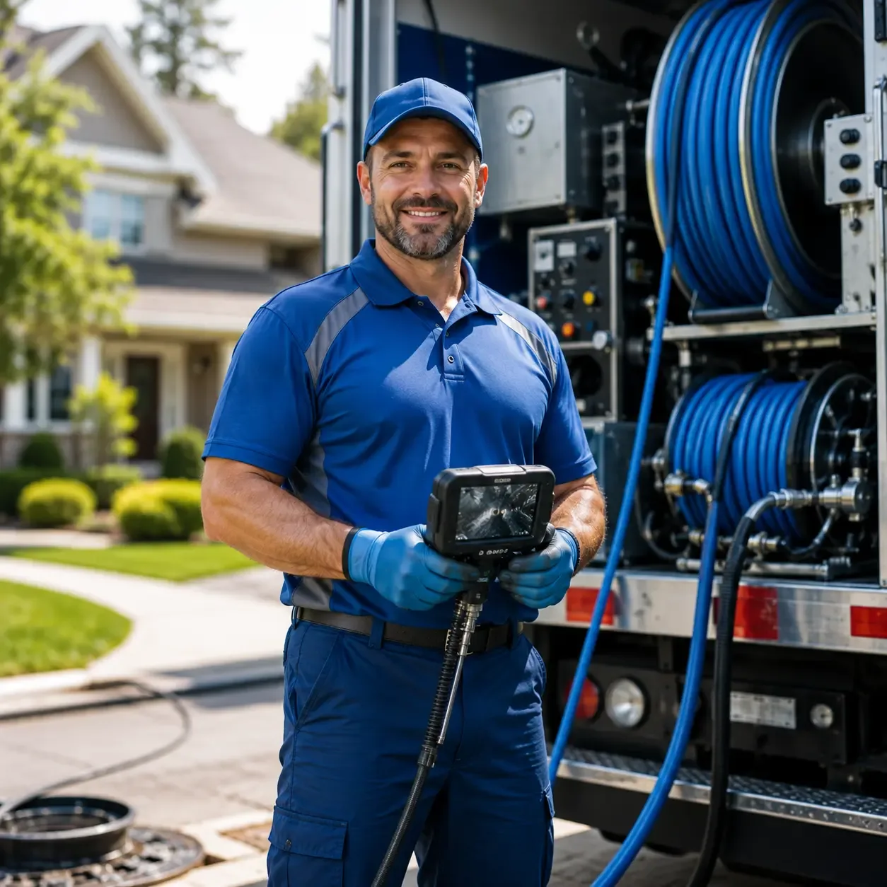 Local outdoor drain cleaning specialists in Davisburg, MI